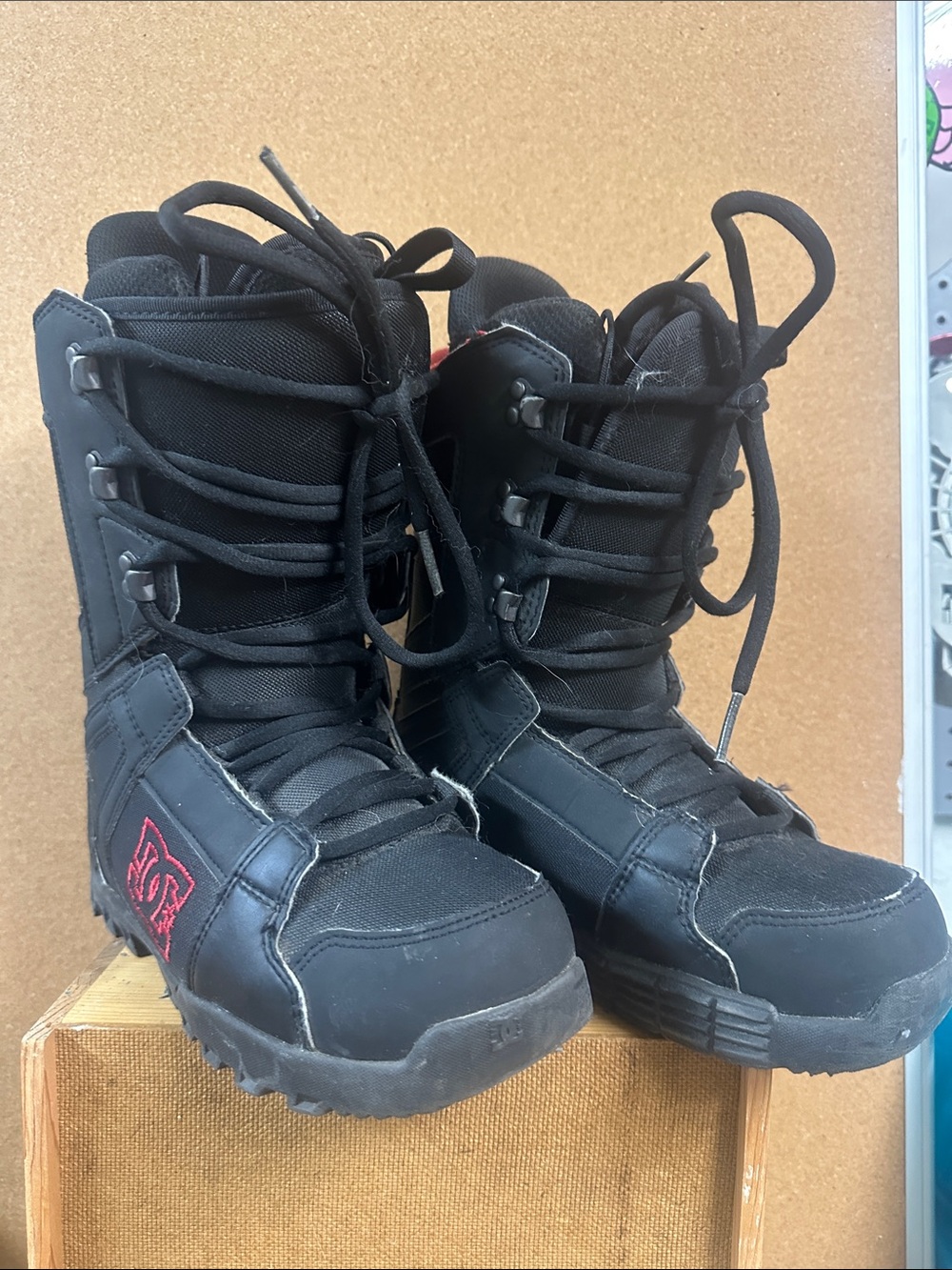 DC Mens Black Snowboard Boots